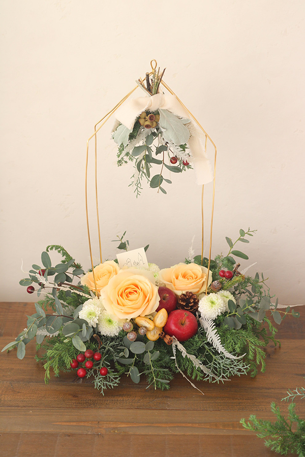 フラワーアレンジメント（アトリエハピネス）